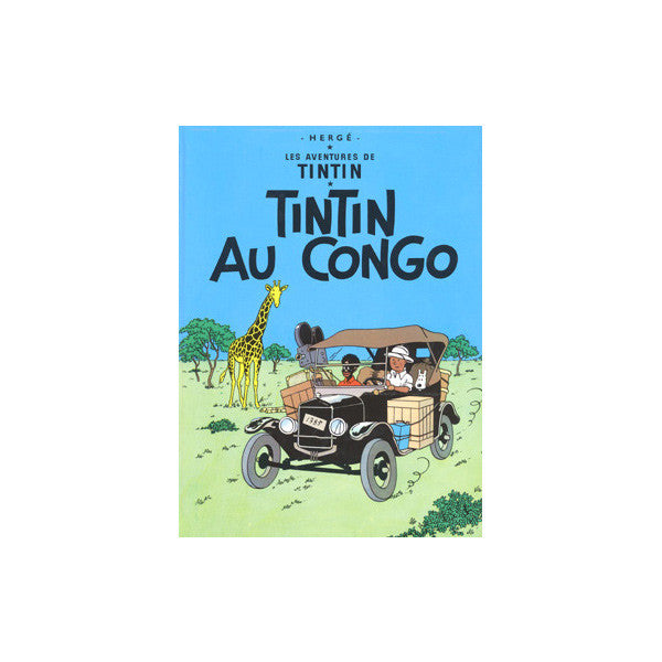 Affiche Tintin au Congo – Montréal Images