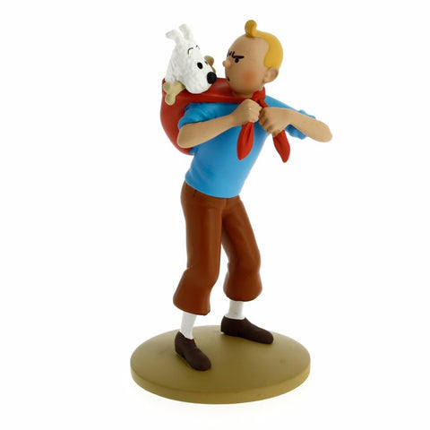 Figurine Tintin ramène Milou