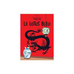 Affiche Tintin Le Lotus Bleu