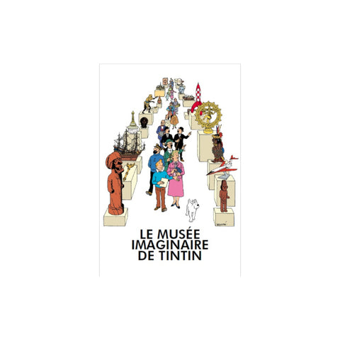 Affiche Le musée imaginaire de Tintin