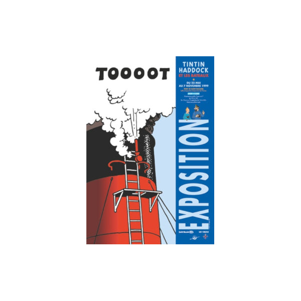 Affiche Tintin Expo à St-Nazaire
