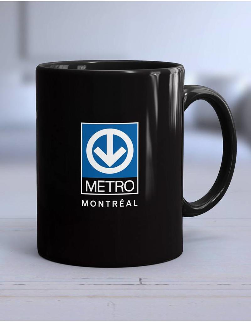 Tasse Carte métro et Logo