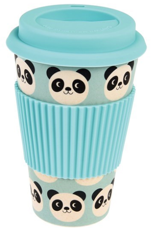 Tasse de voyage en bambou - Panda