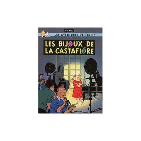 Affiche Tintin Les bijoux de la Castafiore